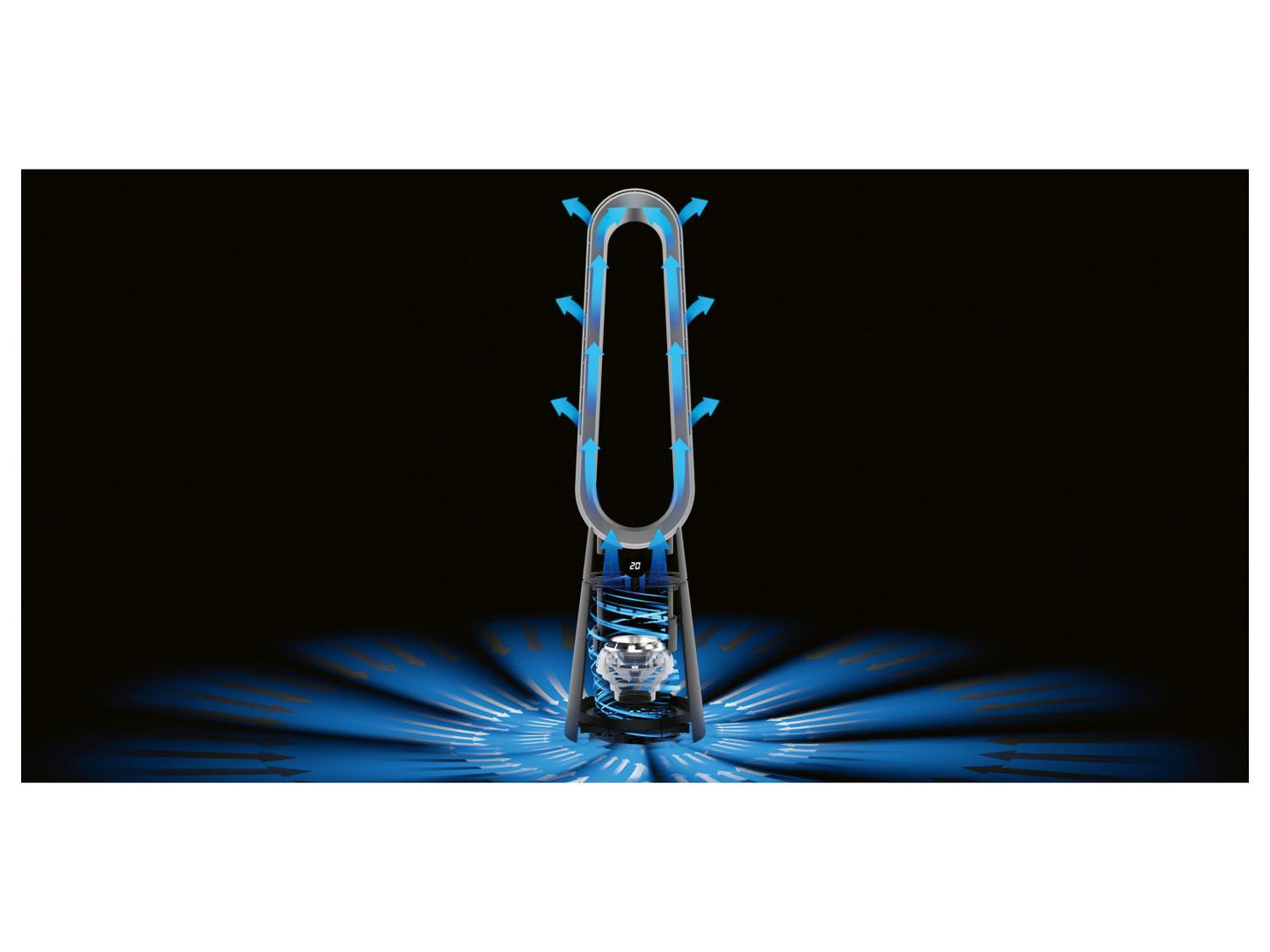 TRONIC® Bladeless tower fan TRV 35 A1