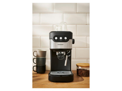 SILVERCREST® Cafetera espresso SEMB 1100 B1, 1100 W