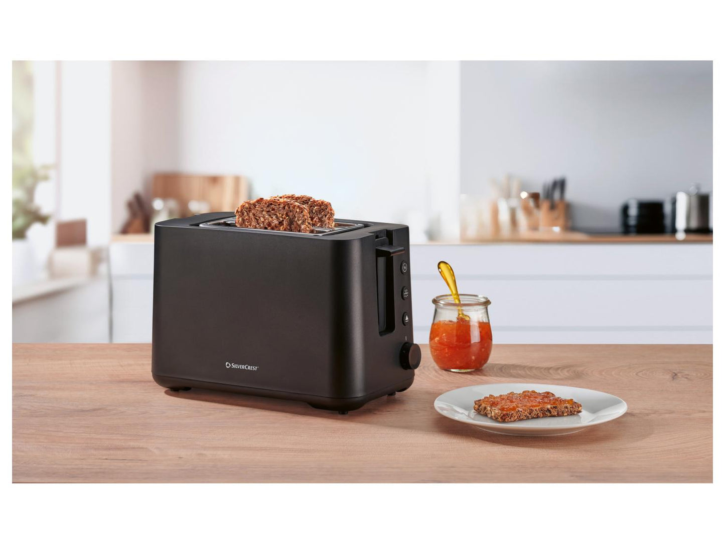 SILVERCREST® Toster s 2 utora STK 870 D2, 870 W, bijeli ili crni