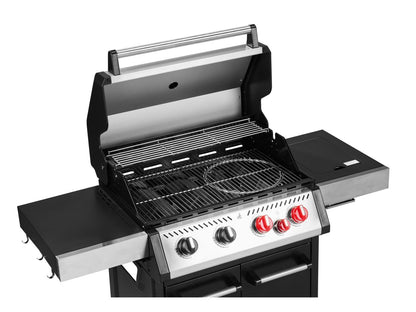 GRILLMEISTER® Barbecue à gaz 4 + 1, 70 x 42 cm, 19,7 kW