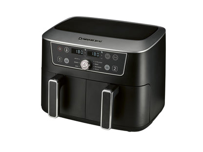 SILVERCREST® Friteza na vrući zrak s dvije košare SHFDD 2600 C2, 8,7 L