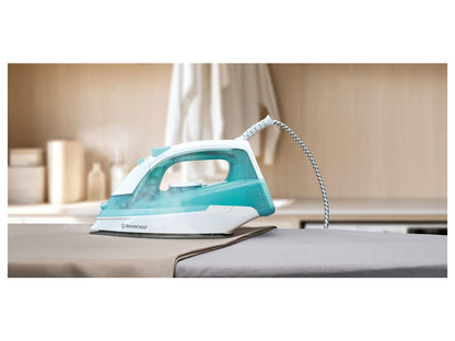 SILVERCREST® SDBG 2200 A1 garų lygintuvas, 2180 W – baltas su turkio spalvos detalėmis arba juodas