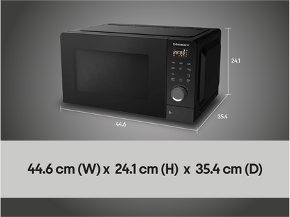 SILVERCREST® Mikrovalna pećnica SMWC 700 D2, 20 L, 700 W, crna