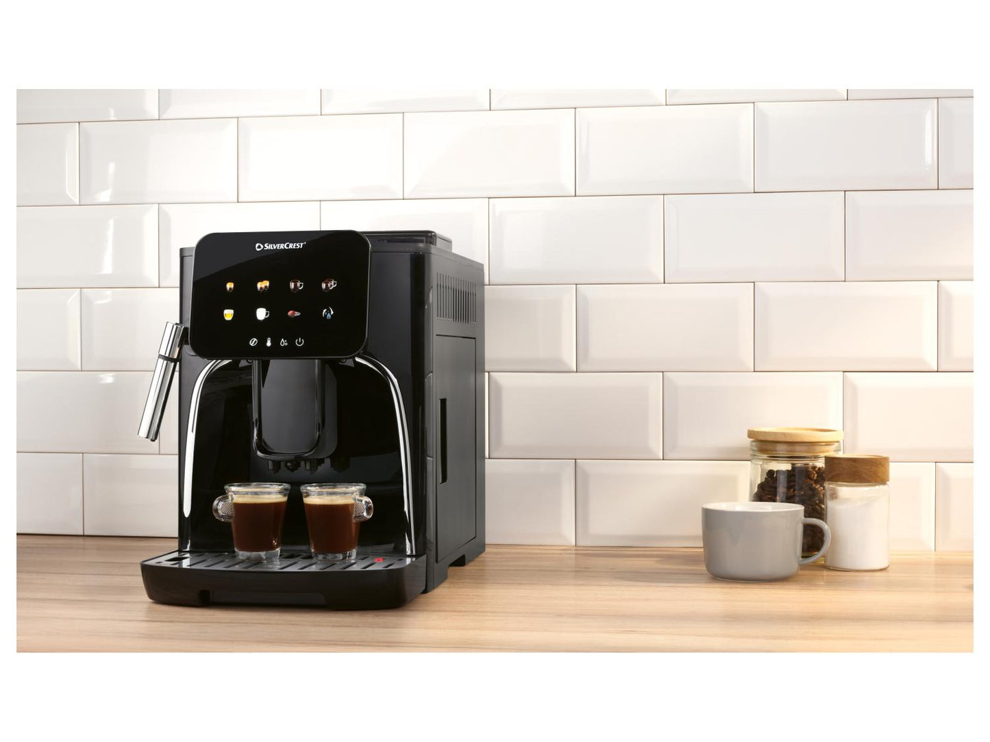 SILVERCREST® Cafetera superautomática SKVA 1450 A2