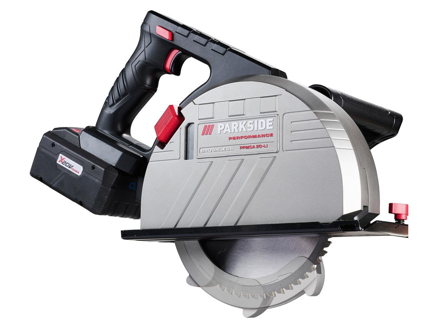 PARKSIDE PERFORMANCE® Scie circulaire manuelle à métaux sans fil PPMSA 20-Li A1, 190 mm, 20 V