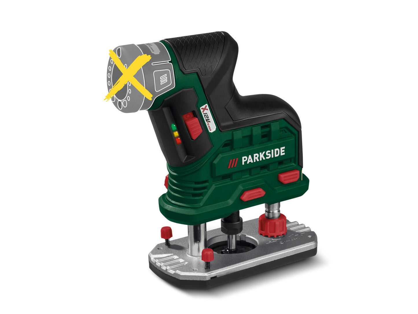 Fresadora sem fios PARKSIDE® POFA 12 B3, 12 V