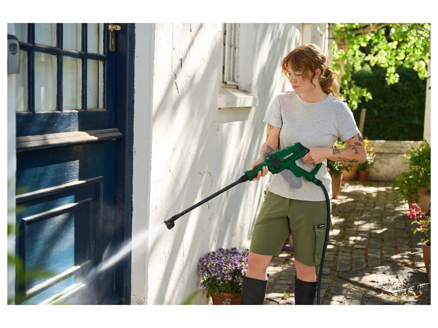 Nettoyeur à pression sans fil PARKSIDE® PDRA 20-Li D4, 20 V