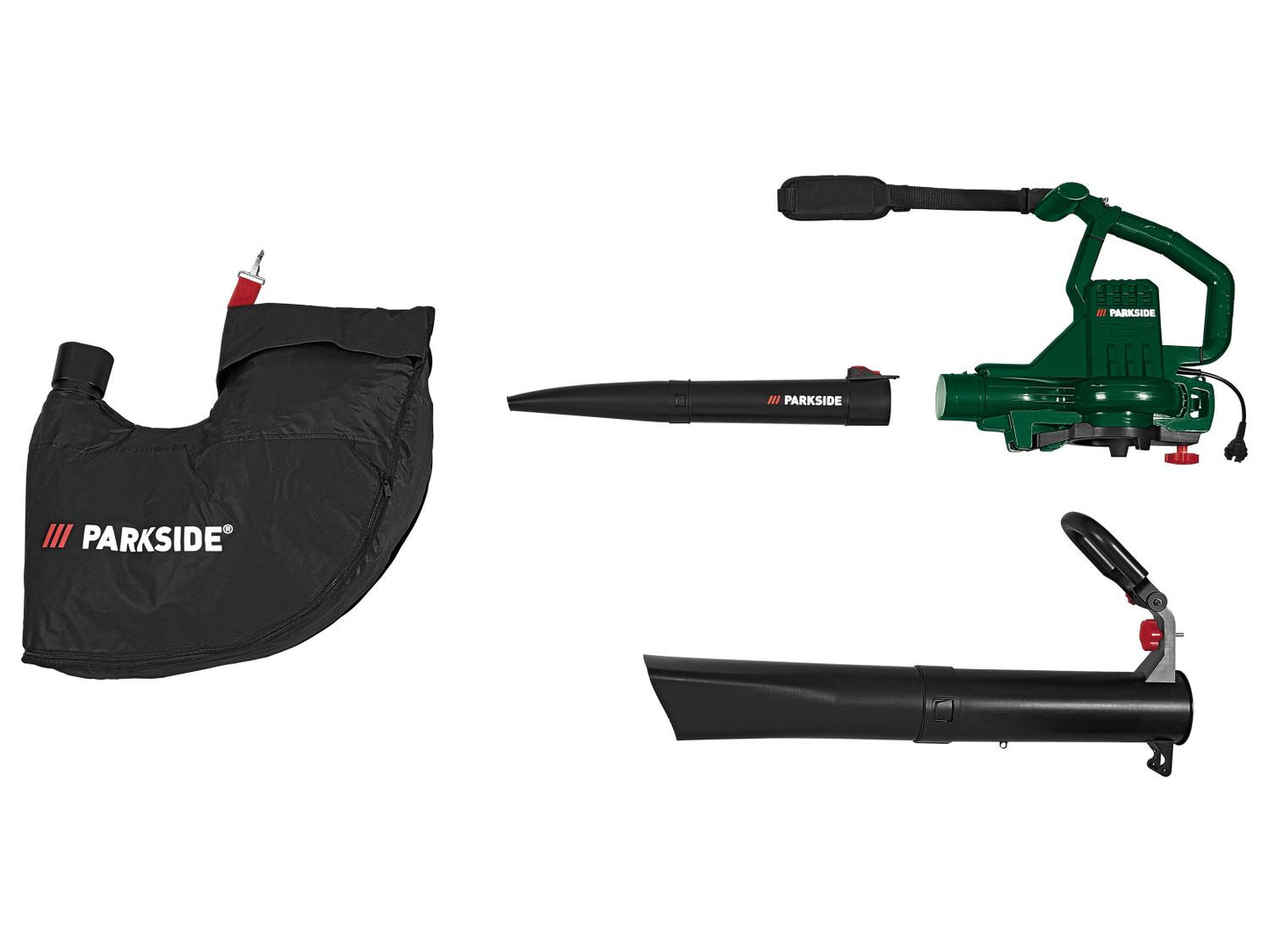 PARKSIDE® Aspiratore soffiatore trituratore elettrico PELSB 3000 B2
