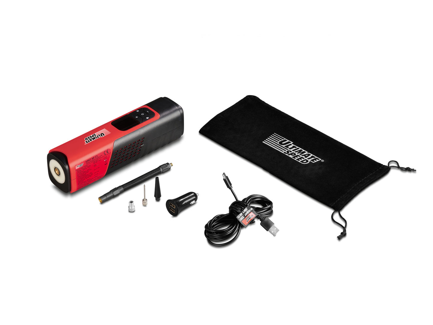ULTIMATE SPEED® Prenosni kompresor s polnilno baterijo USKT 60 C3