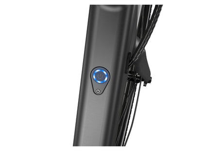 CRIVIT® Bicicletta elettrica Urban Y.3 con trasmissione a cinghia Belt Drive