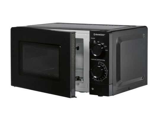 Four à micro-ondes SILVERCREST® SMW 700 D4 noir, 700 W, 20 L