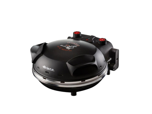 ARIETE Four à pizza électrique 0917, 1200 W, pierre réfractaire et 400 °C