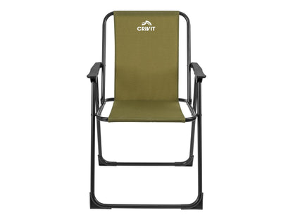 CRIVIT® Silla de camping plegable, 52 × 52 × 81 cm, carga máxima de 110 kg