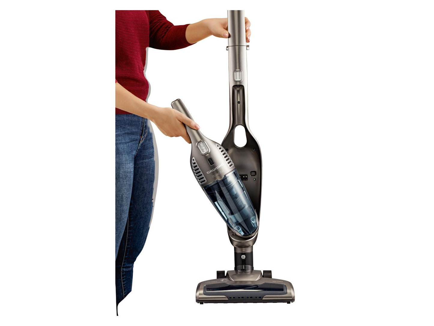 Aspirapolvere ricaricabile 2 in 1 Grundig® VCH 9832, 21,6 V