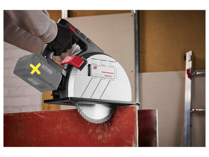 PARKSIDE PERFORMANCE® Scie circulaire manuelle à métaux sans fil PPMSA 20-Li A1, 190 mm, 20 V