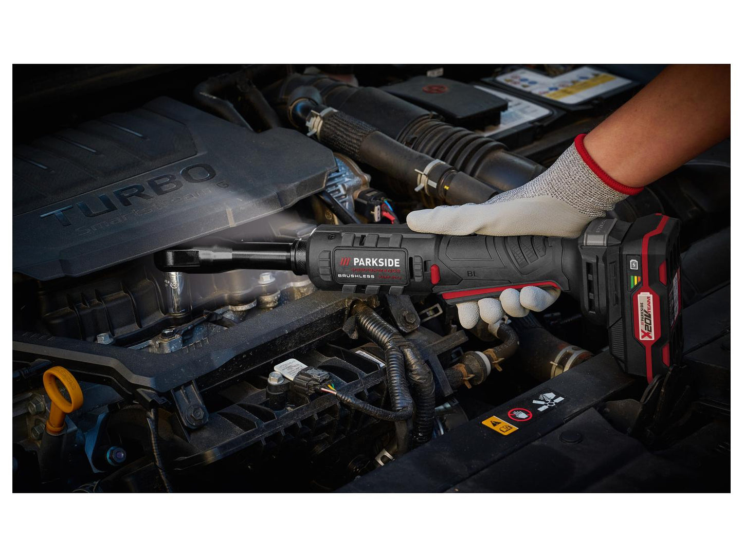 PARKSIDE PERFORMANCE® Akumulatorska raglja PARP 20-Li A1 z akumulatorjem in polnilnikom, 20 V