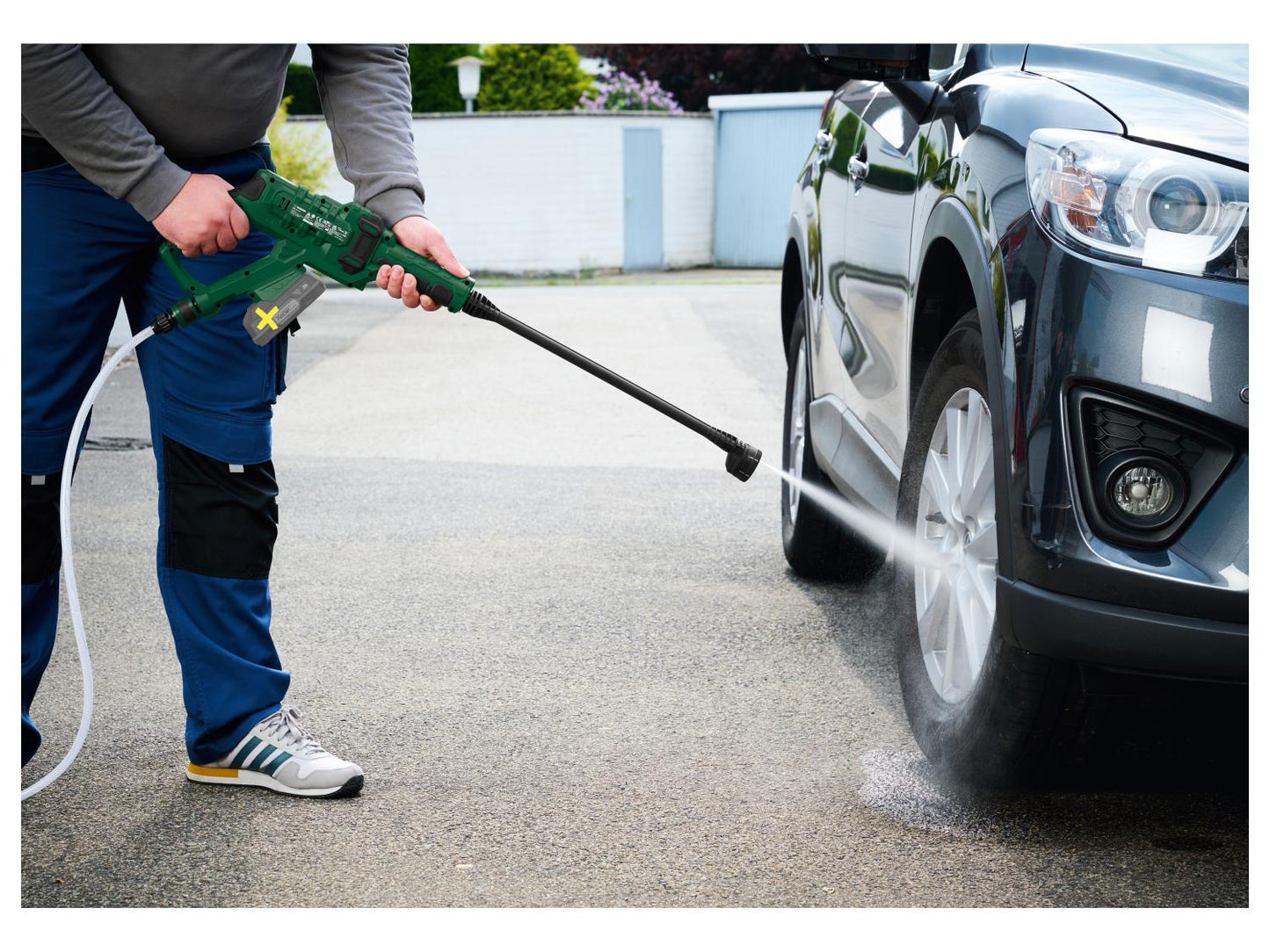 Nettoyeur à pression sans fil PARKSIDE® PDRA 20-Li D4, 20 V