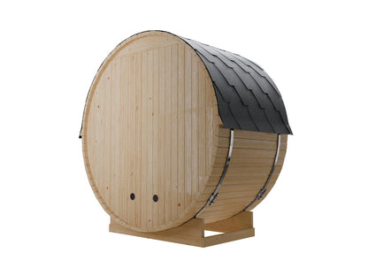ARTSAUNA Sauna de barril para exterior Spitzbergen 120 para 2 personas