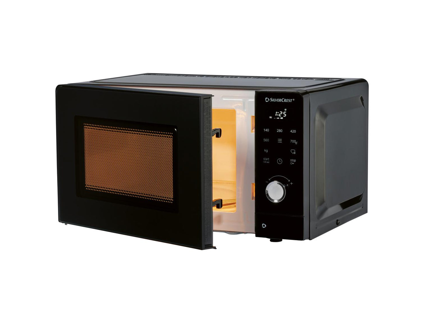SILVERCREST® Mikrovalna pećnica SMWC 700 D2, 20 L, 700 W, crna
