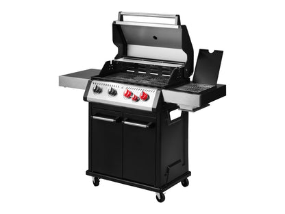 GRILLMEISTER® Barbecue à gaz 4 + 1, 70 x 42 cm, 19,7 kW