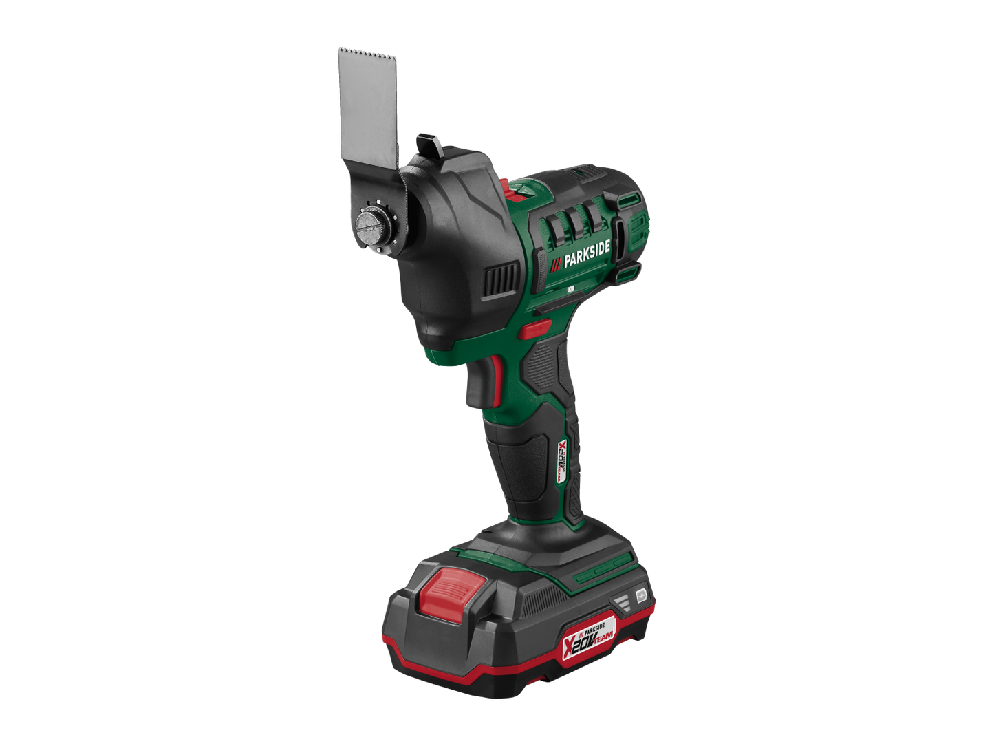 Ensemble d’appareil multifonction sans fil PARKSIDE® PKGA 20-Li C2 + batterie + chargeur, 20 V
