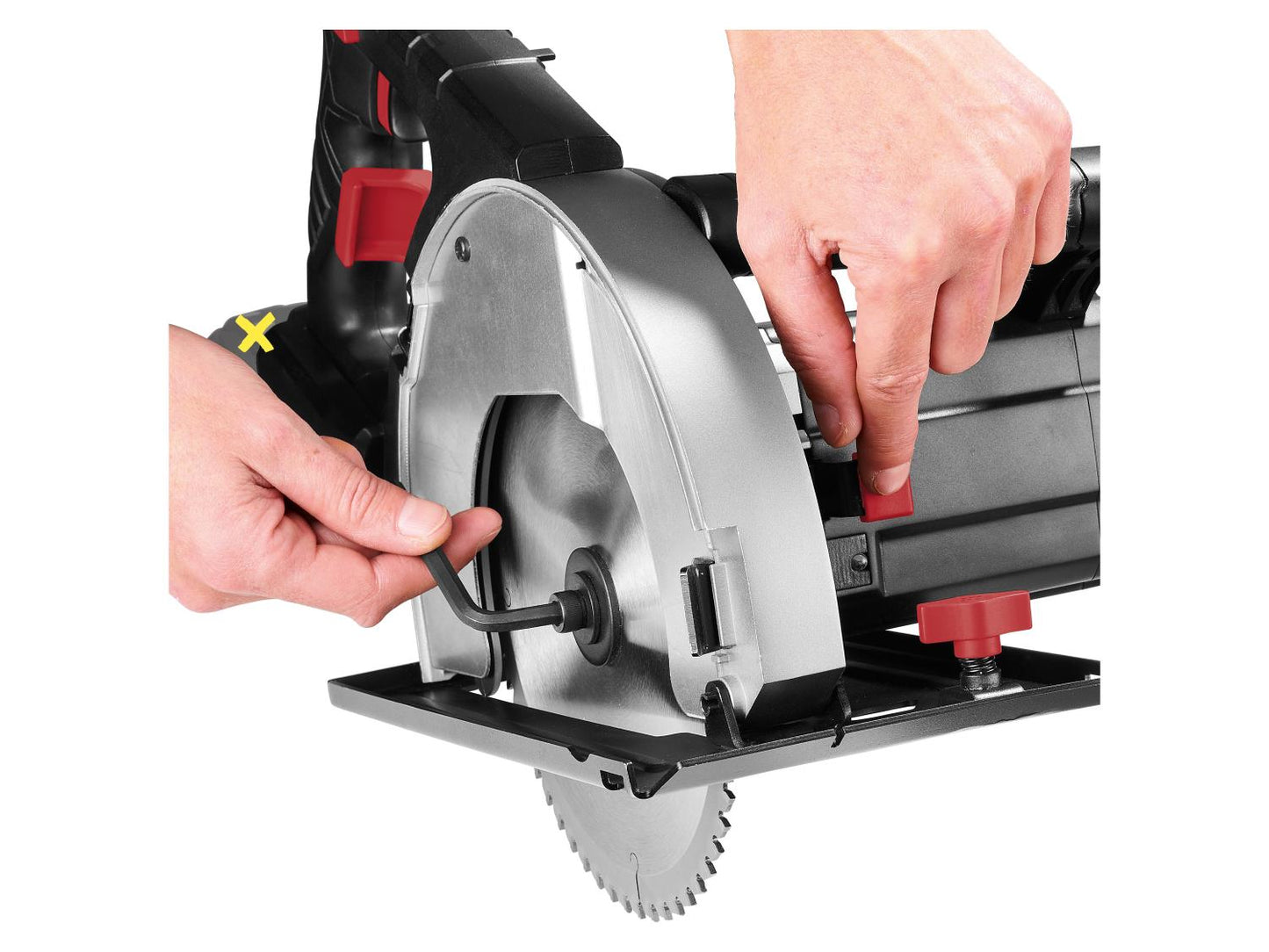 PARKSIDE PERFORMANCE® Scie circulaire manuelle à métaux sans fil PPMSA 20-Li A1, 190 mm, 20 V