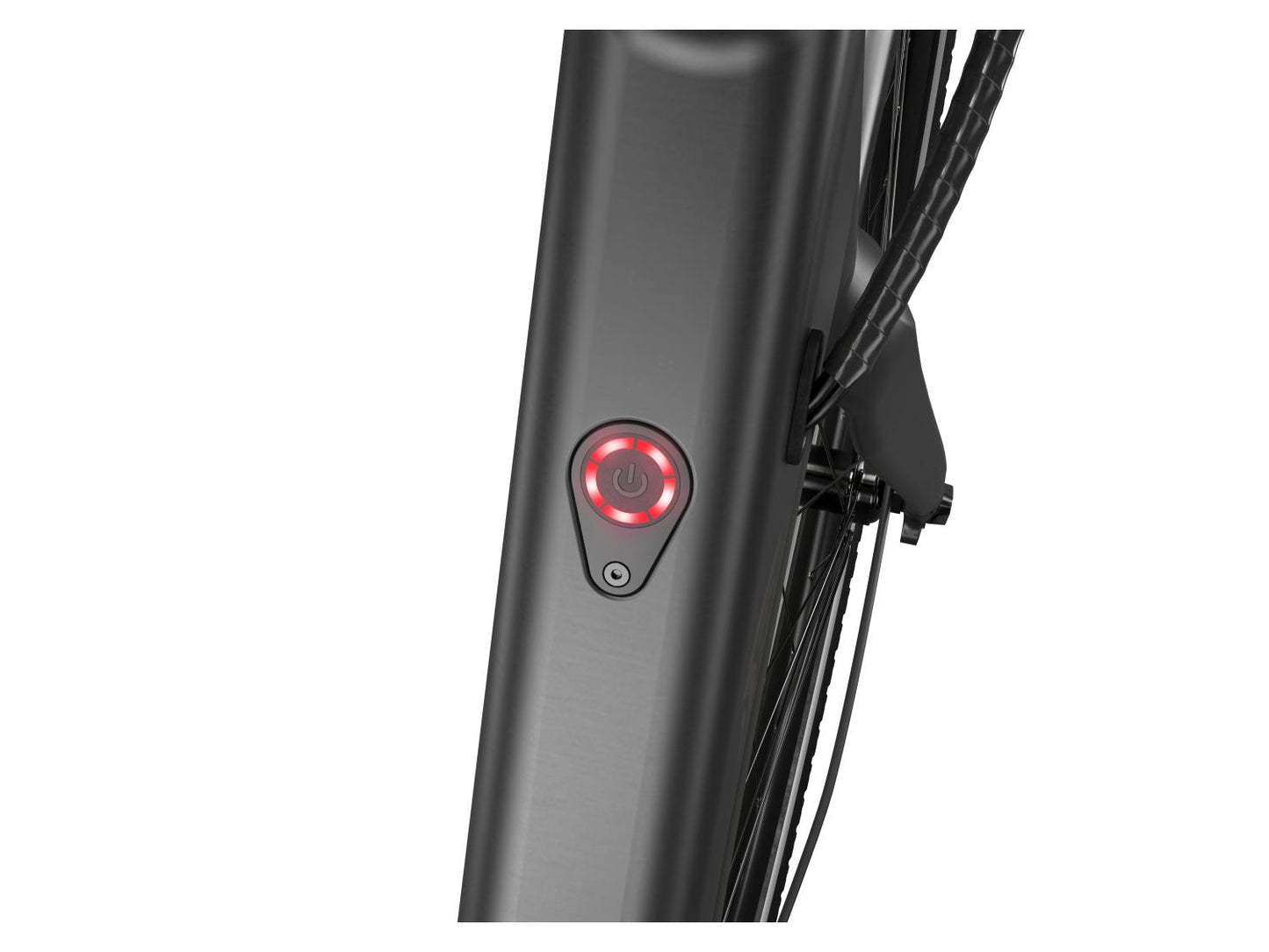CRIVIT® Bicicletta elettrica Urban Y.3 con trasmissione a cinghia Belt Drive
