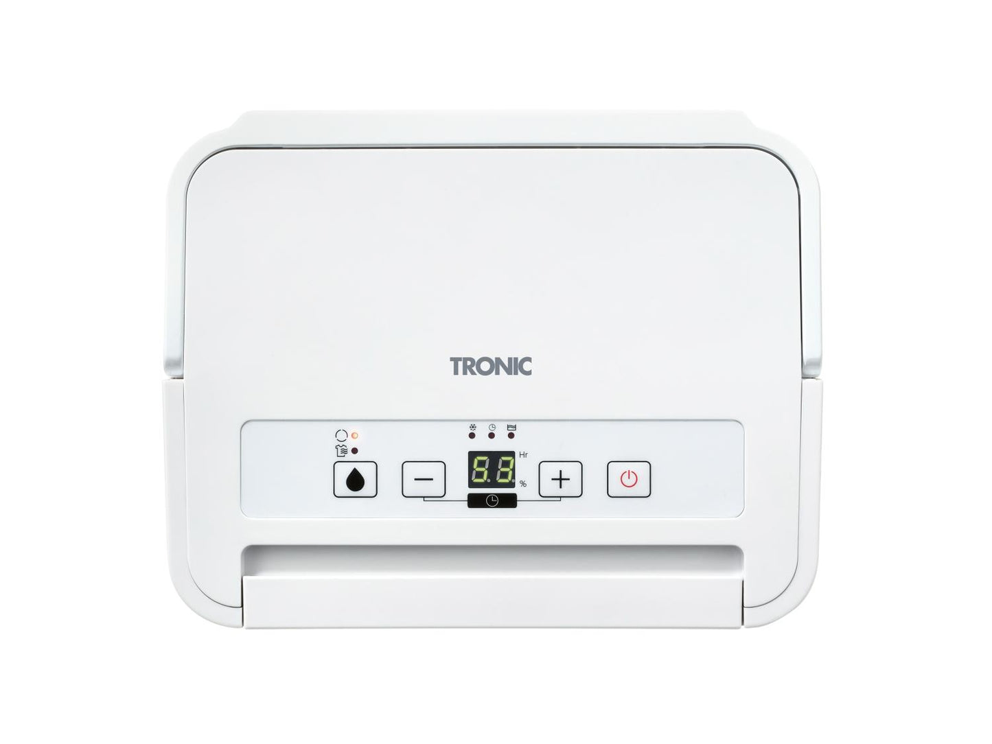 TRONIC Deshumidificador de aire TLE 200 B3 con protección contra desbordamiento, 10 L/24 h, 245 W