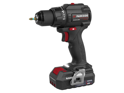 PARKSIDE PERFORMANCE® Aku bušilica/odvijač PPABSS 20-Li A1, 20 V, posebno izdanje s potpisom Arnolda Schwarzeneggera, baterijom i punjačem