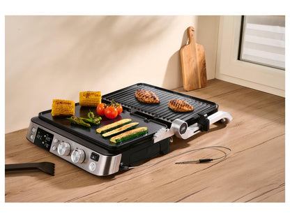 SILVERCREST® Grill a contatto digitale Premium SKGB 2000 A1, 2000 W