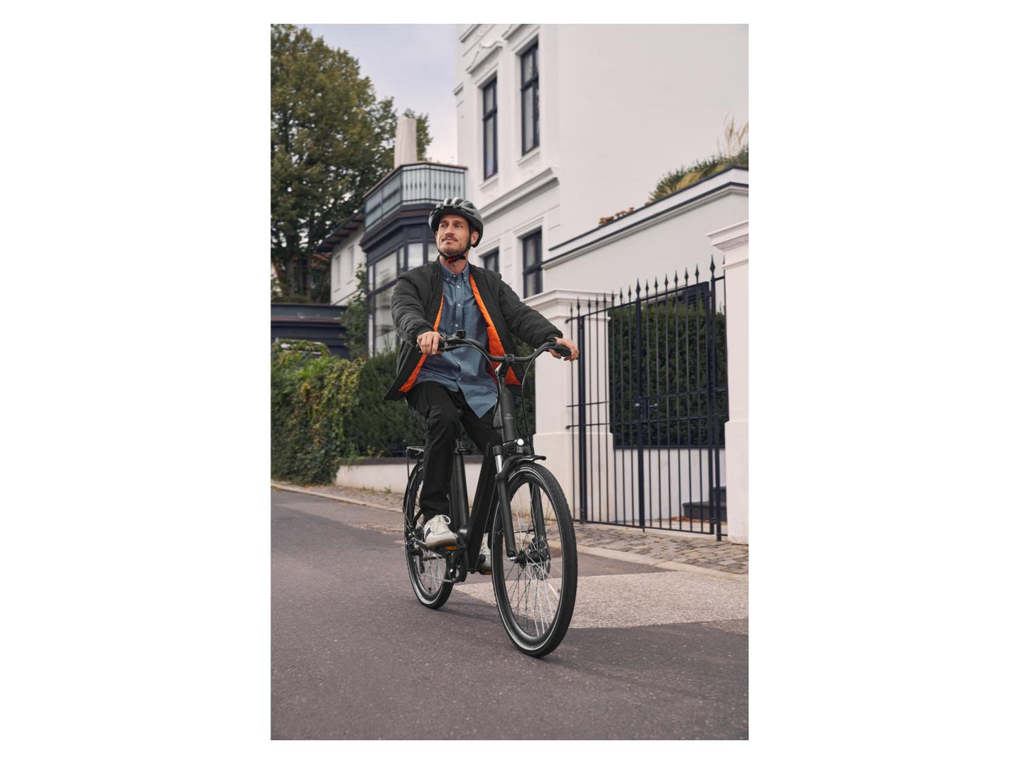 CRIVIT® Bicicletta elettrica urbana classica con trasmissione a catena