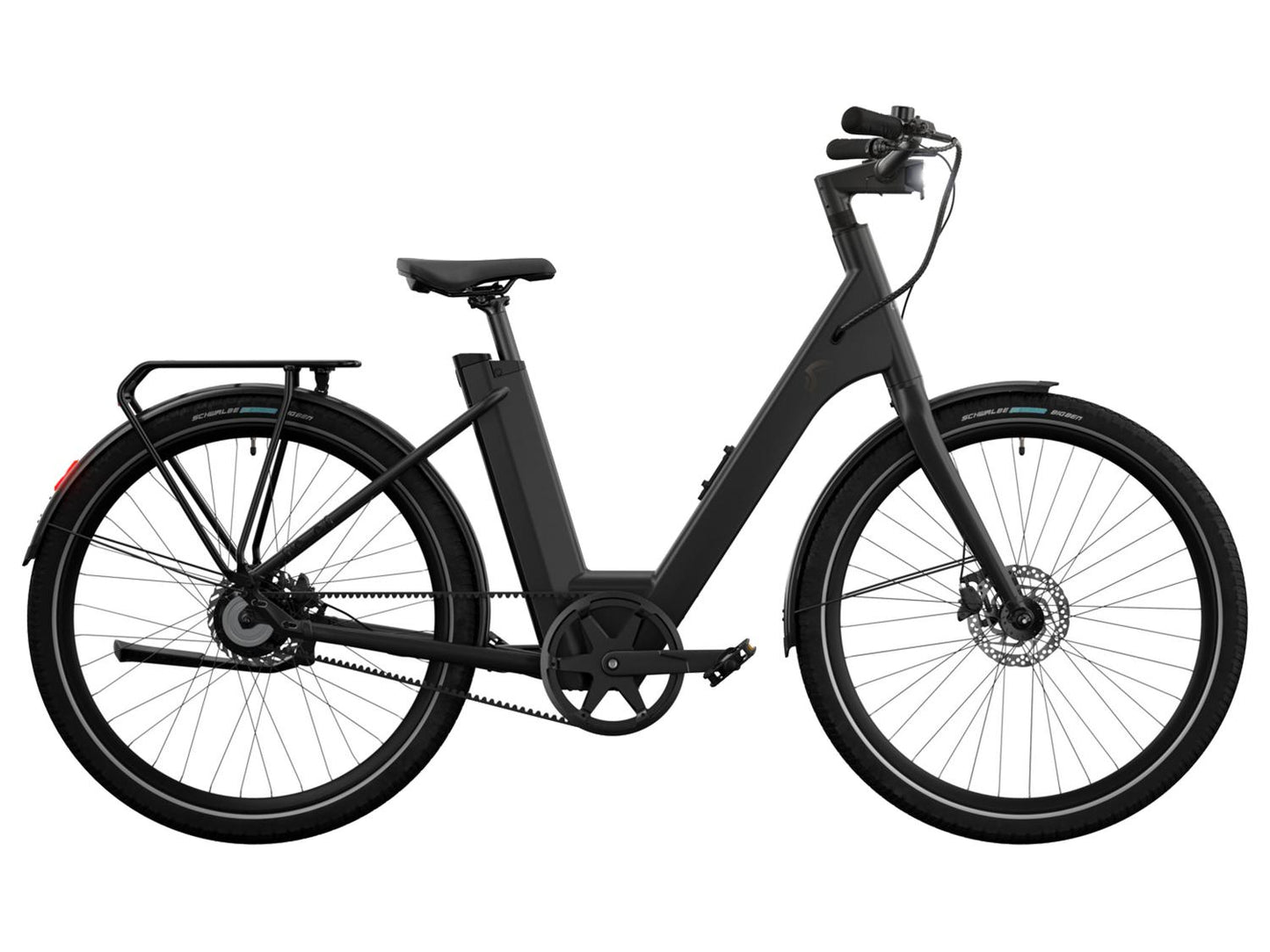CRIVIT® Bicicletta elettrica Urban Y.3 con trasmissione a cinghia Belt Drive