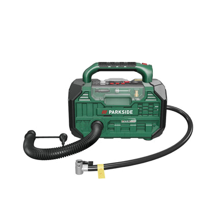PARKSIDE® Compressore e pompa ad aria senza fili PKA 20-Li D3, 10,3 bar, 20 V