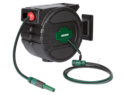 PARKSIDE® Wall-mounted hose reel with 25m garden hose