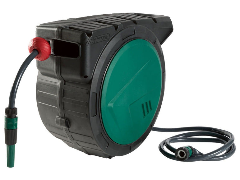 Avvolgitubo da parete PARKSIDE® con tubo da giardino da 15 m