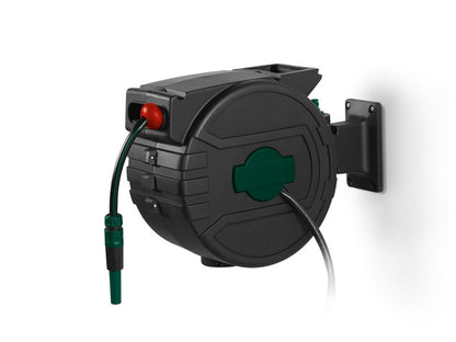 PARKSIDE® Wall-mounted hose reel with 25m garden hose