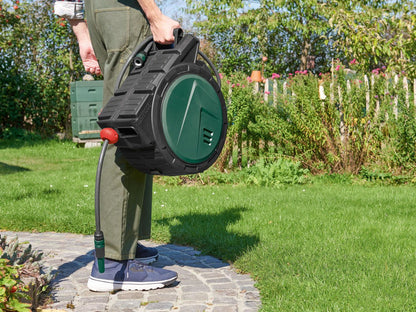 Avvolgitubo da parete PARKSIDE® con tubo da giardino da 15 m