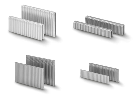 PARKSIDE® Set d’agrafes ou de clous pour agrafeuses manuelles, électriques, pneumatique et sans fil standards